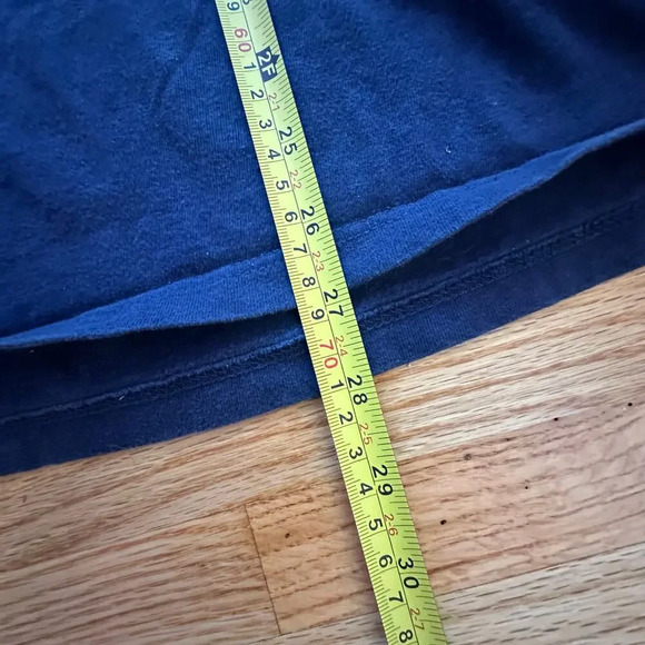 VINTAGE x NIKE Mens Womens 90s Y2K Navy Blue Tee - Picture 5 of 5